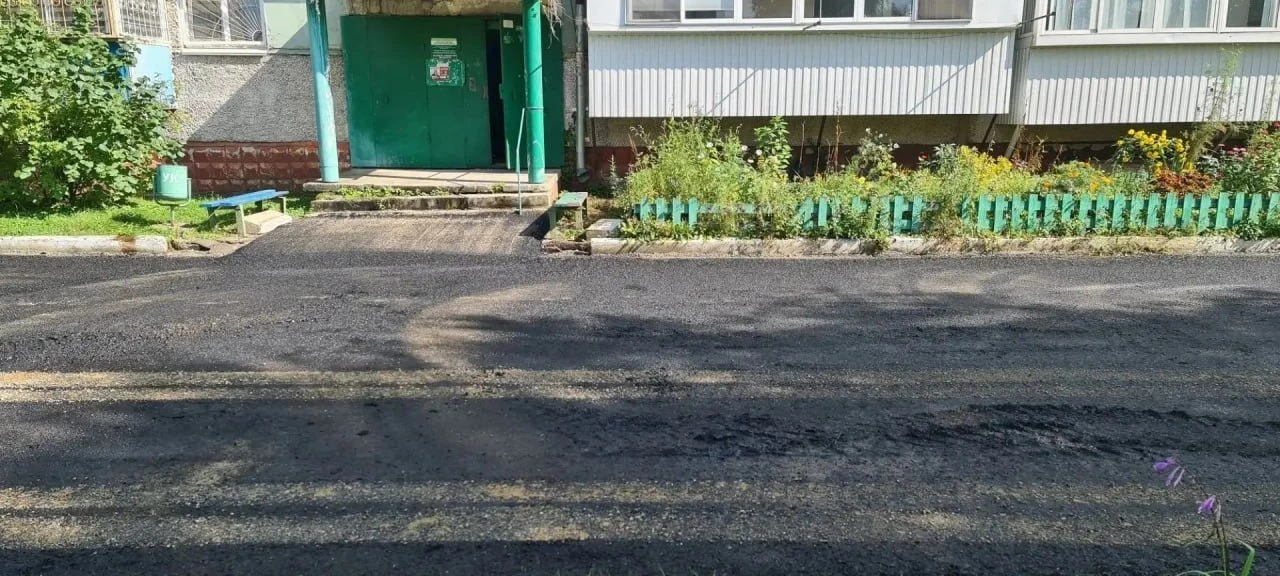 ❗️ Ремонт междворовых проездов продолжается в Биробиджане