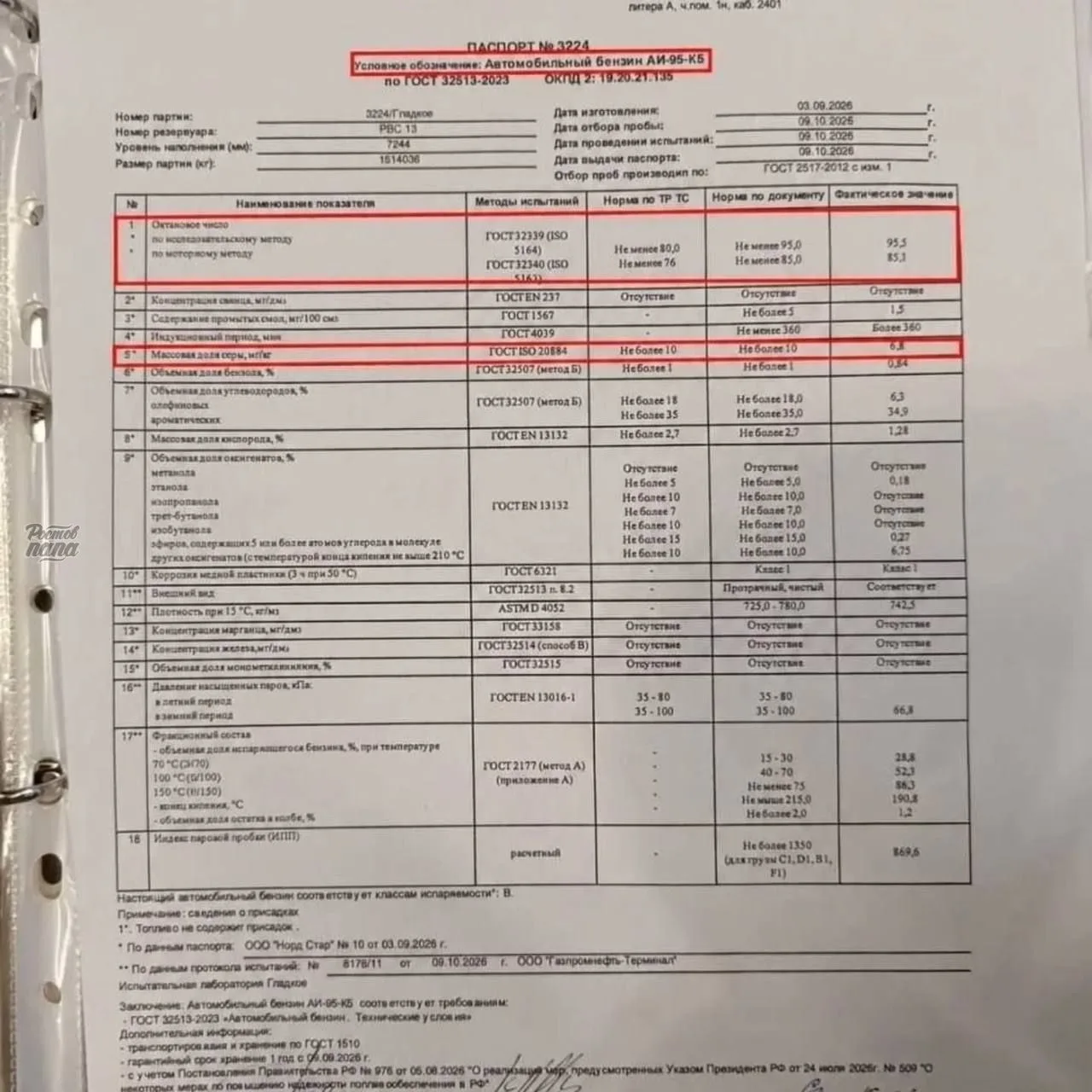 В Питере начали продавать бензин, который может убить двигатель.
