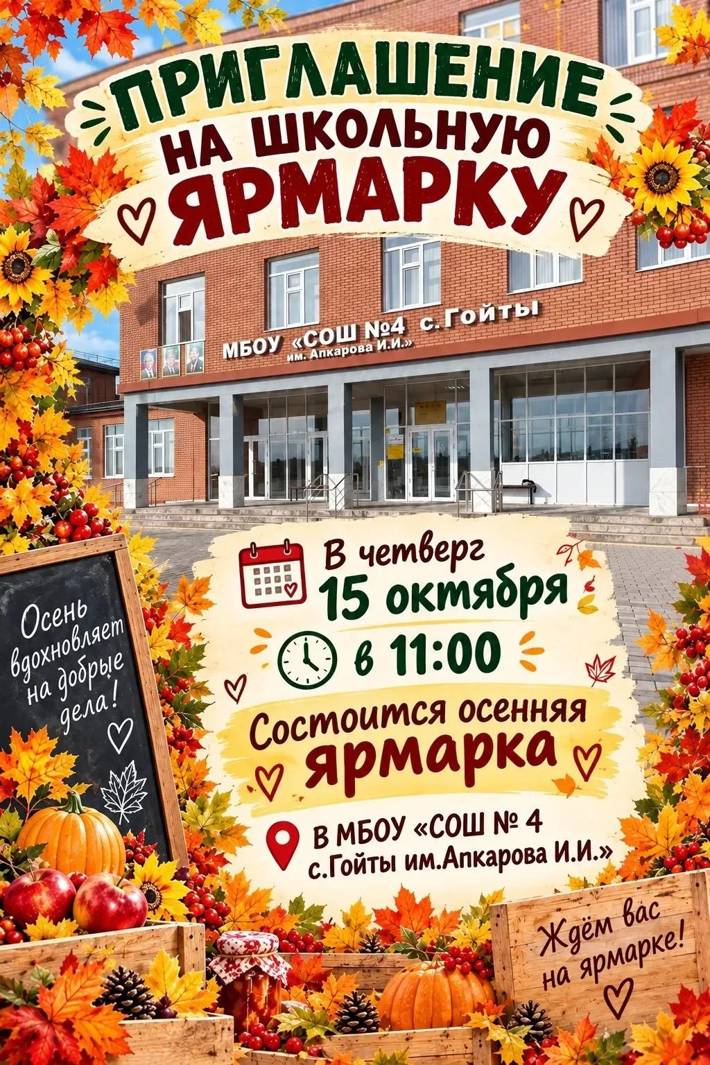 Осень — это не только про дожди и тёплый чай, но и про время собирать урожай, творить и...