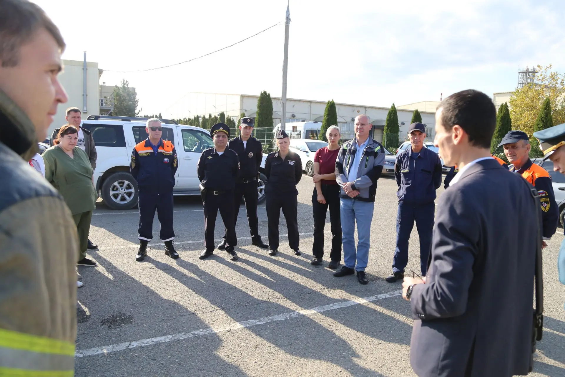 Сегодня в Абинском районе завершилась 3-хдневная штабная тренировка по гражданской обор...