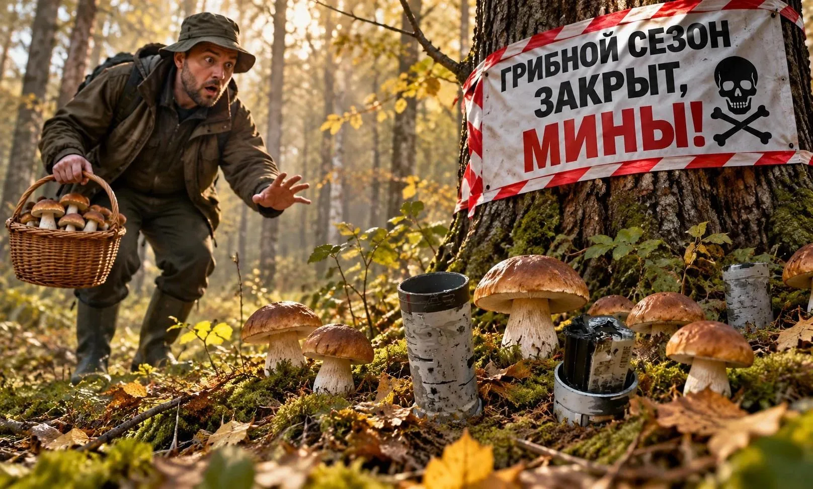 ВСУ заминировали российские леса, маскируя взрывчатку под грибы