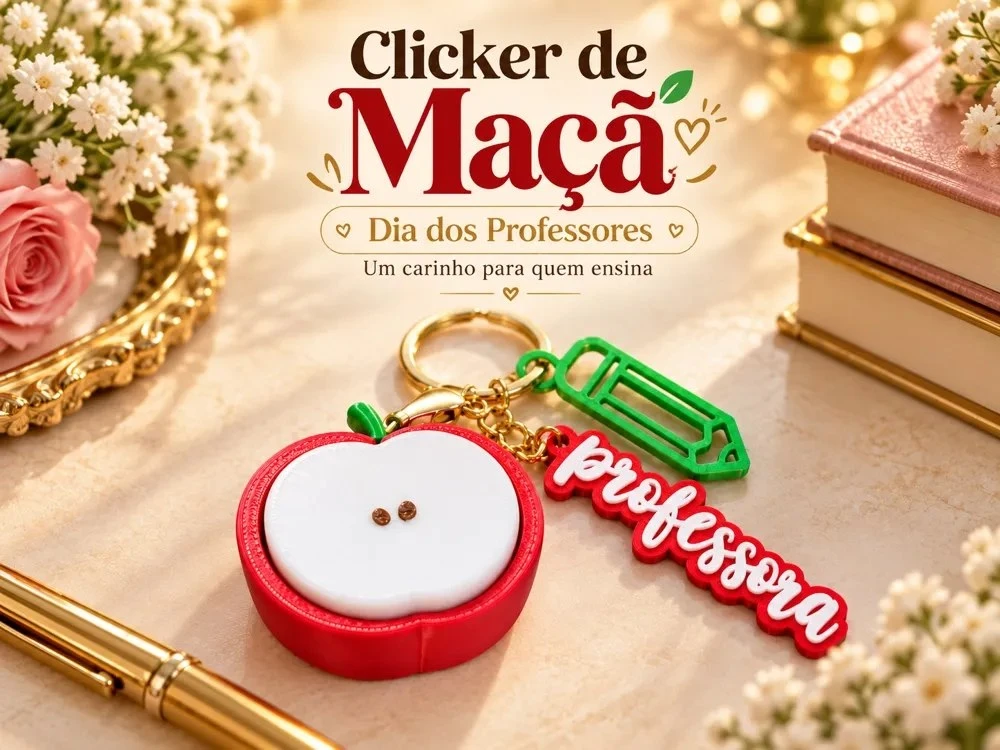 Яблоко‑кликер: милый подарок для педагога яблоко 🍎