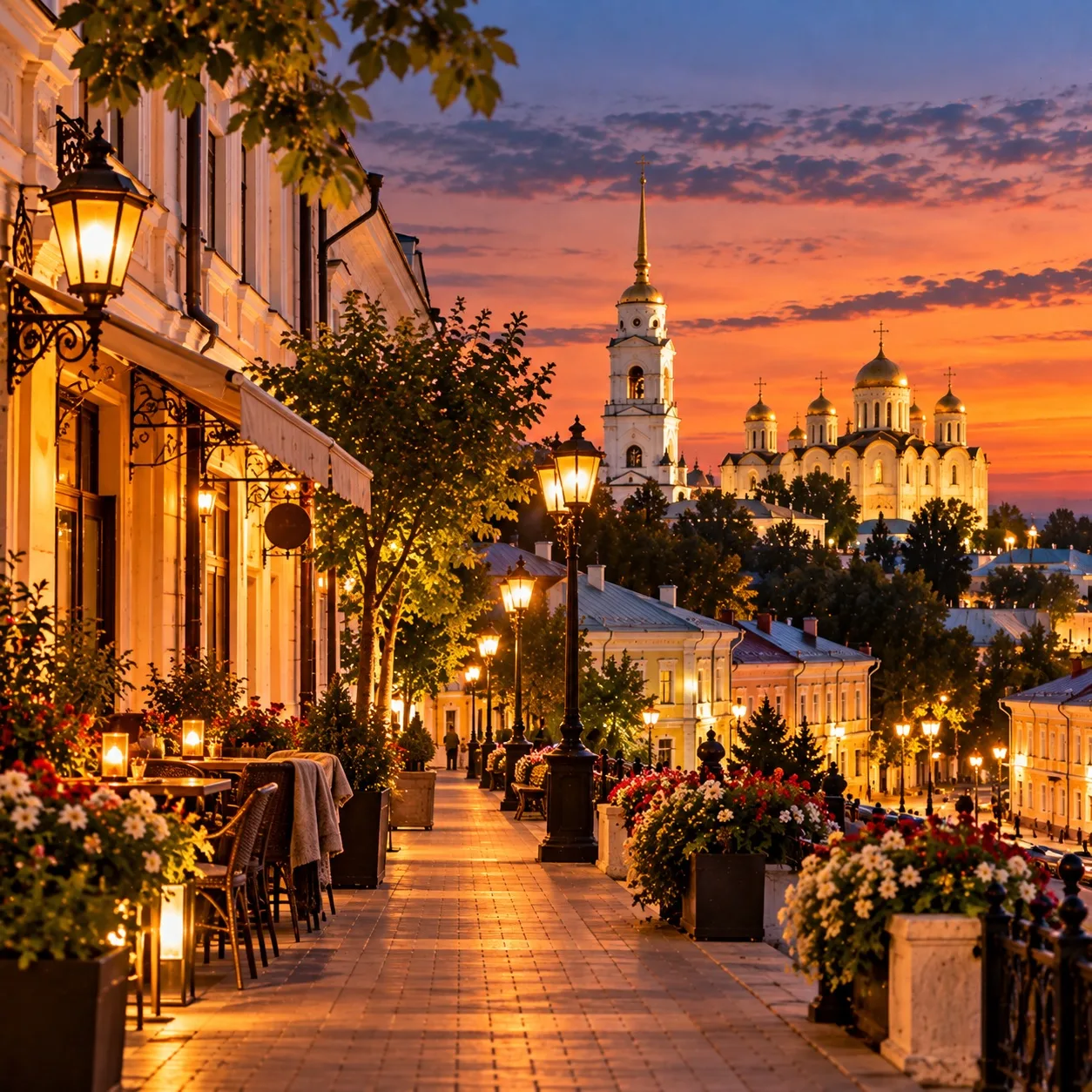 🌆 Вечерний Владимир