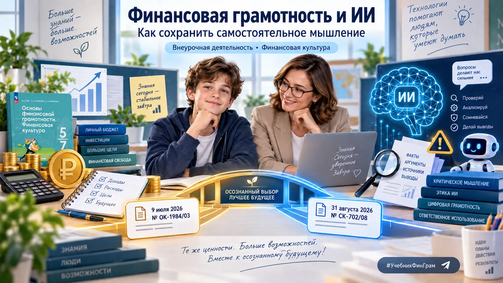 📚 Финансовая грамотность и искусственный интеллект: две темы, о которых мы писали отде...
