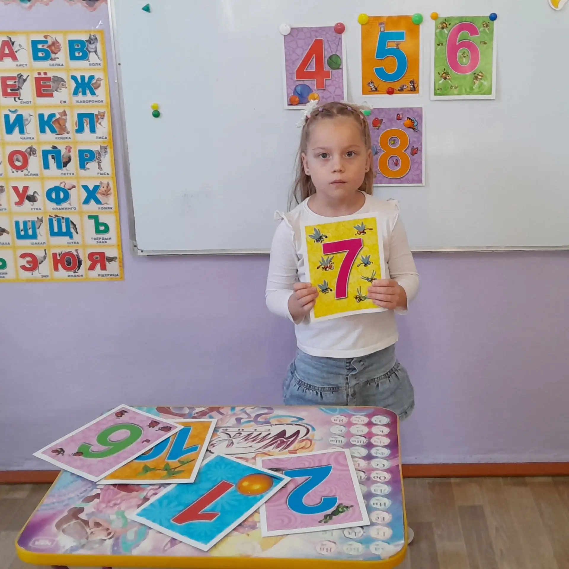 Подготовительная группа "Звёздочки " формирование элементарных математических представл...