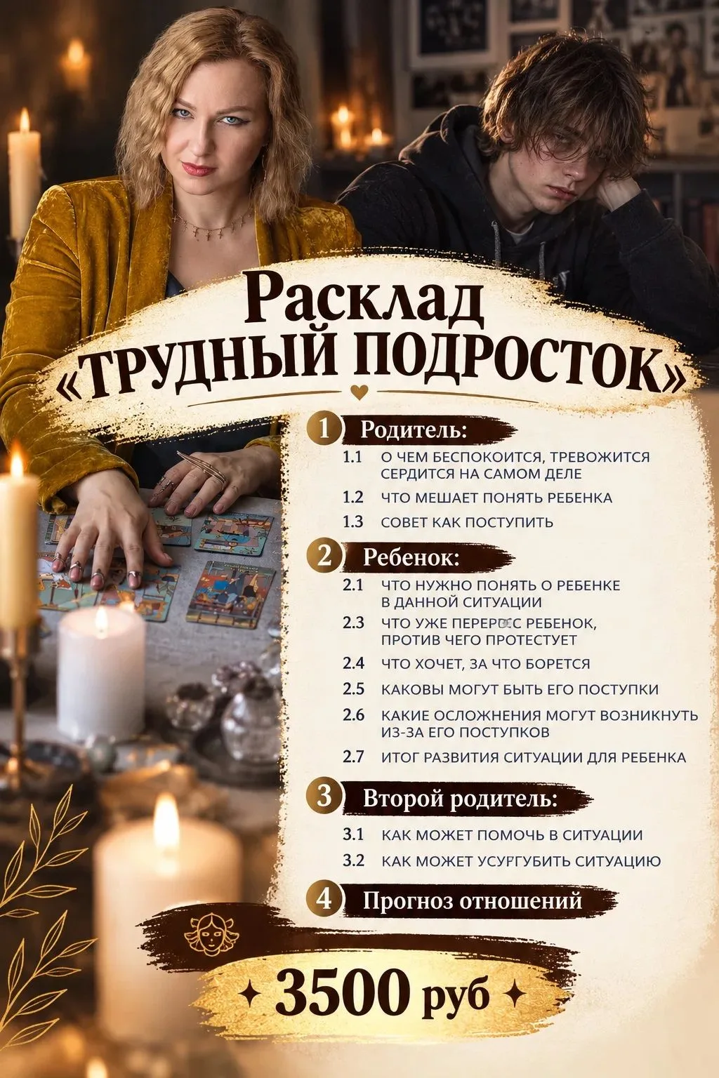 Расклады для ваших детей и про них. Часть 2