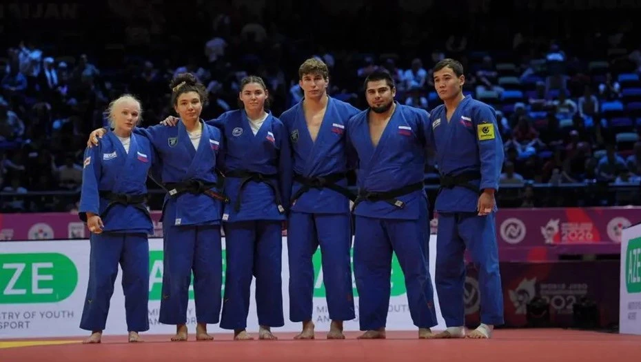 Сборная России заняла второе место на чемпионате мира по дзюдо в Баку, в её составе сер...