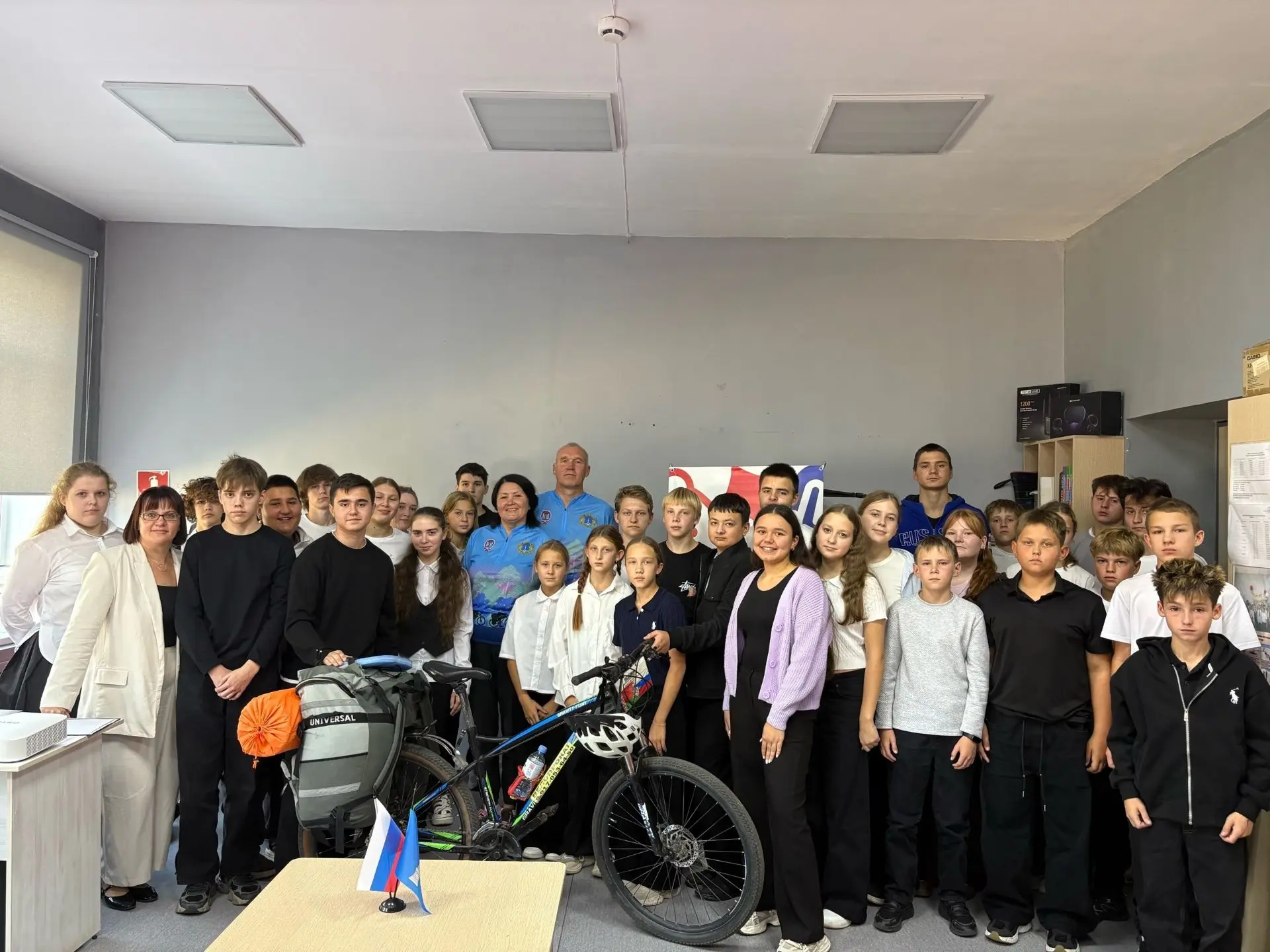 ⛺🚲 22 сентября в нашей школе прошла не просто встреча, а настоящее путешествие! К нам ...