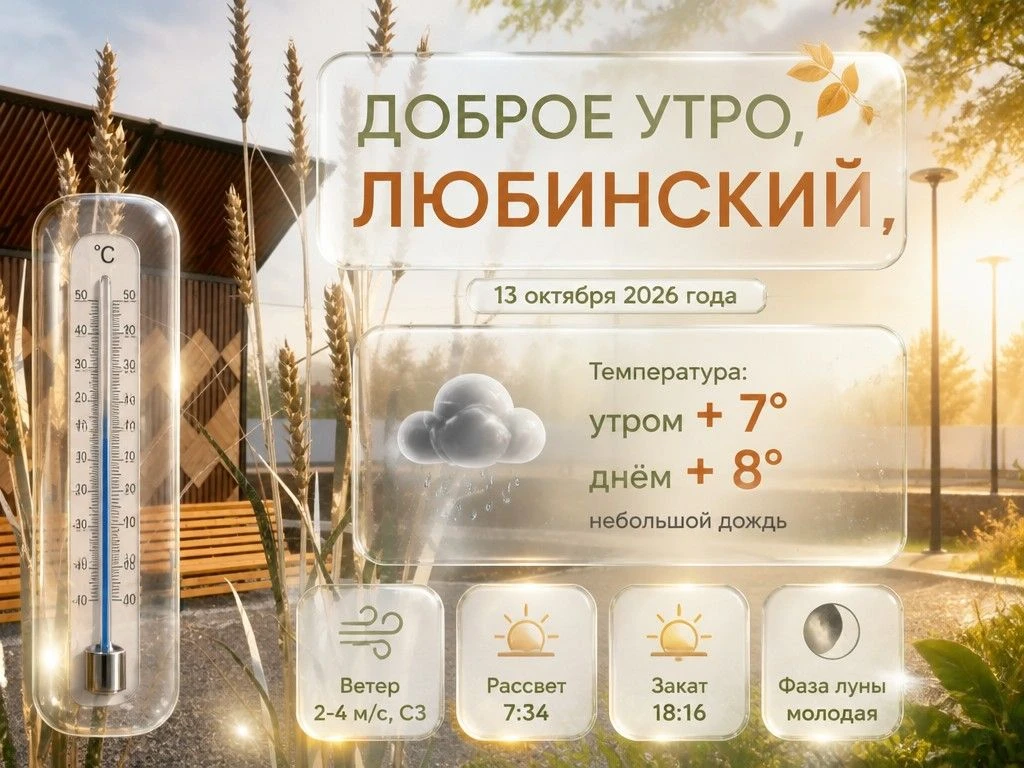 #ПогодаВЛюбинском