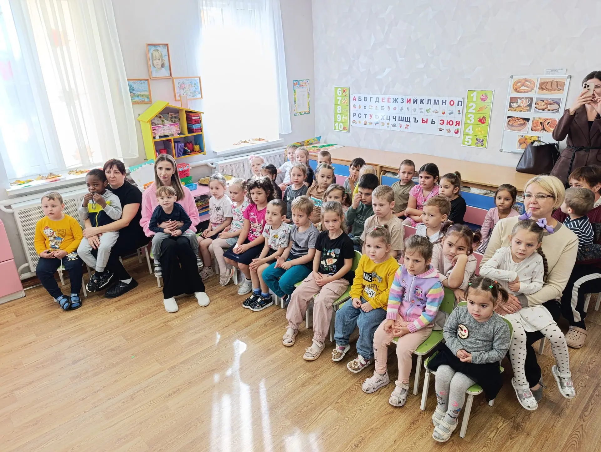 Какое сегодня произошло замечательное событие в МБДОУ детский сад 1!