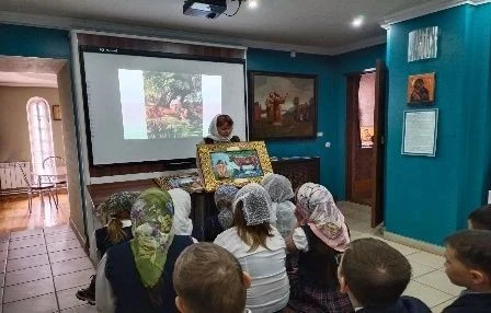 В рамках сетевого взаимодействия с храмом Новомучеников и исповедников Российских с цел...