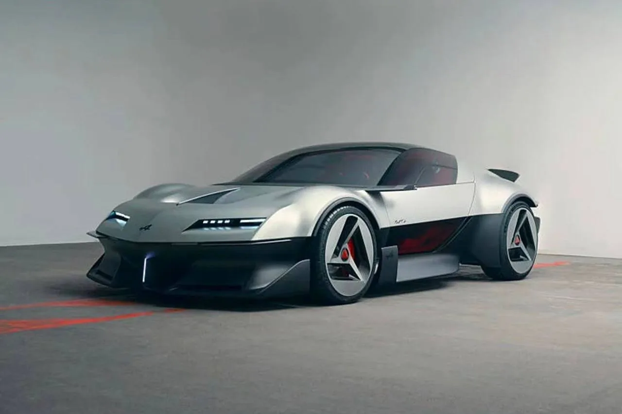 Новая Alpine A310 Vision утекла в сеть за день до премьеры — французы готовят четырёхме...