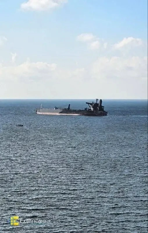 ❗️Есть угроза разлива нефтепродуктов в Чёрное море у Геленджика и Новороссийска
