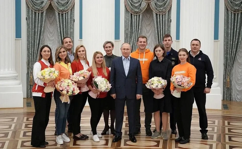 Самого сильного и уважаемого лидера на планете, нашего Президента Владимира Владимирови...