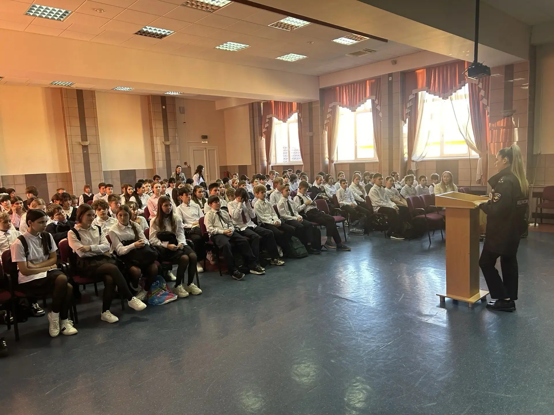 Сегодня в рамках профилактики правонарушений и употребления ПАВ в нашей школе была пров...