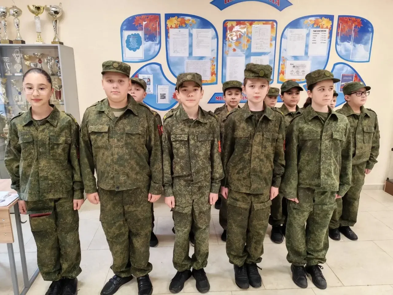 Новое пополнение: в нашей школе продолжается кадетская летопись.