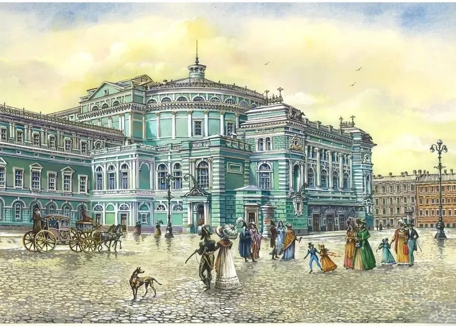 14 октября 1860 года оперой Михаила Глинки «Жизнь за царя» был открыт Мариинский театр