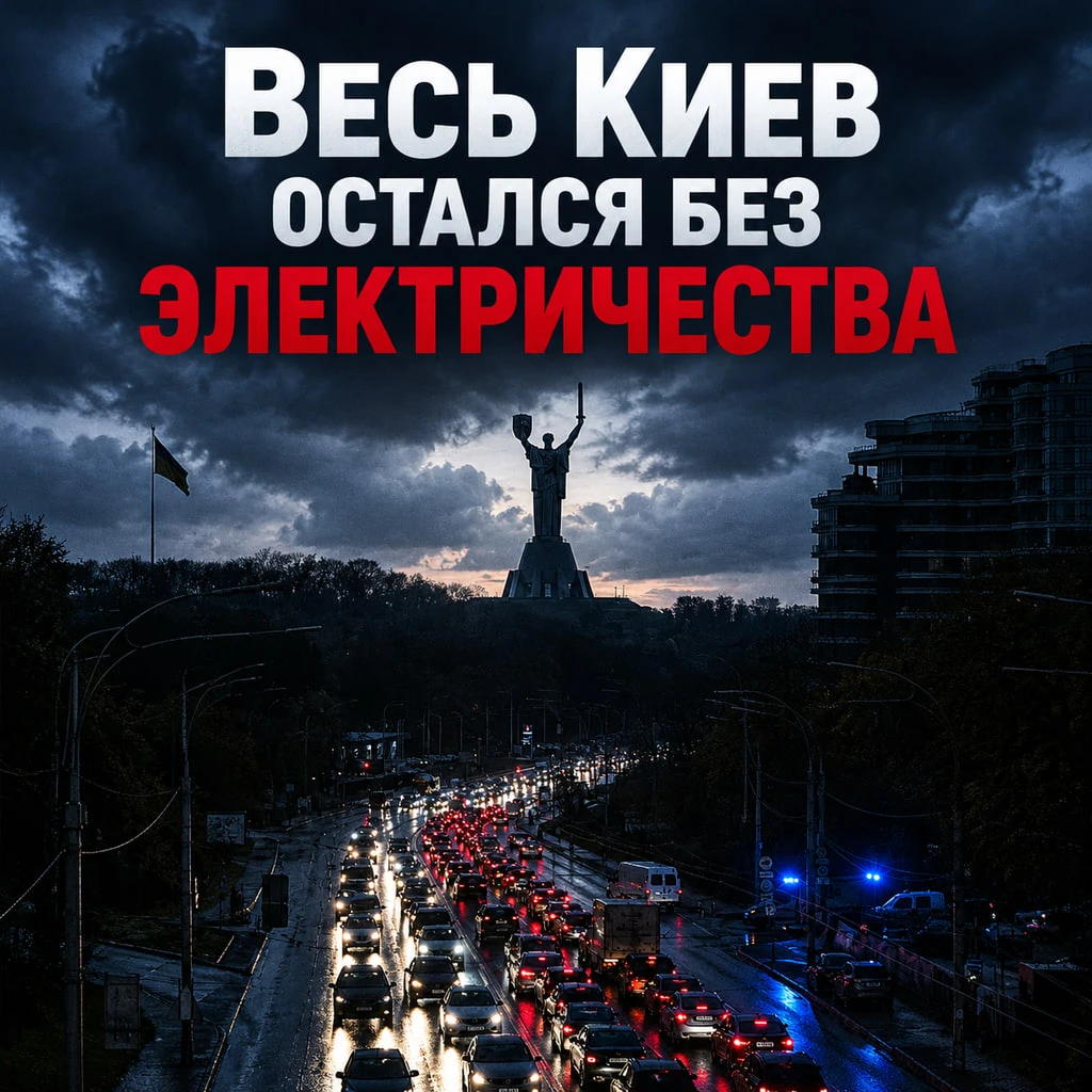 💡 Весь Киев остался без электричества