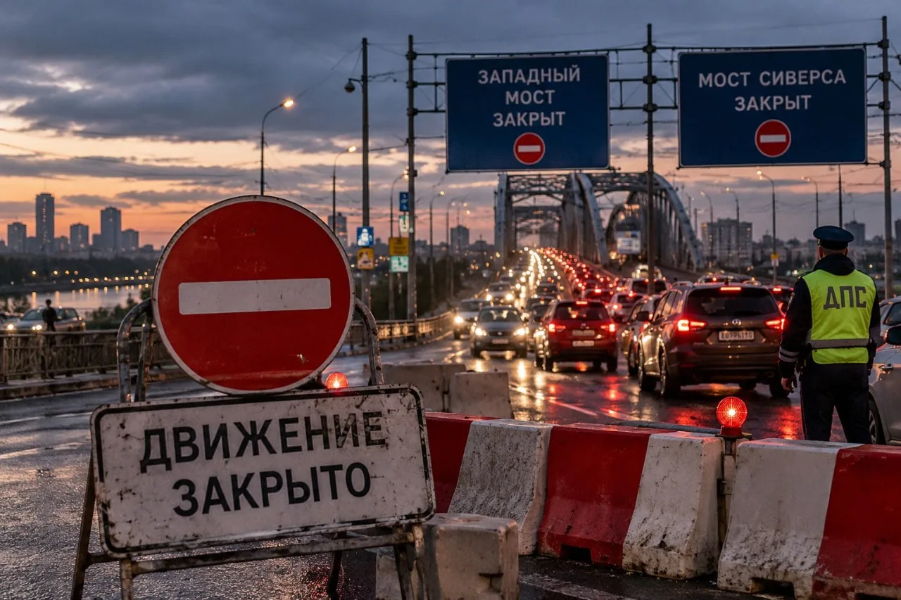 ‼️Движение на мосту Сиверса полностью восстановлено!