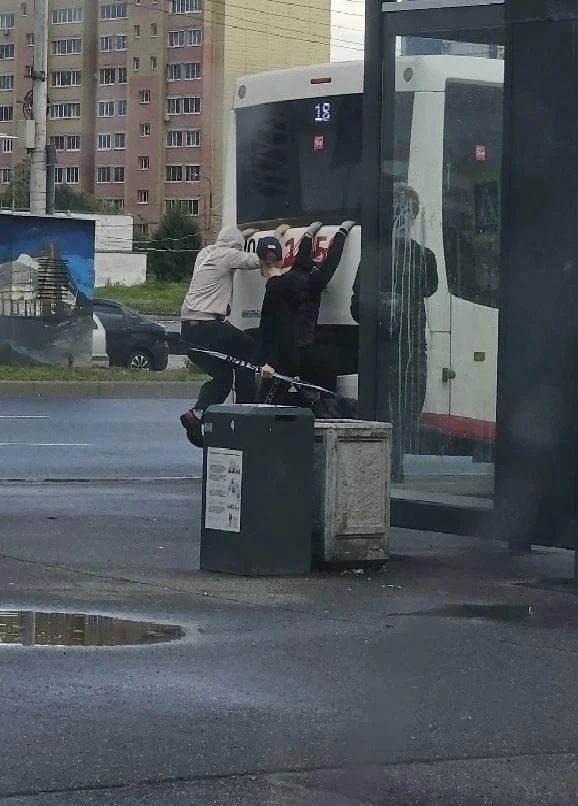 Поймали зацеперов