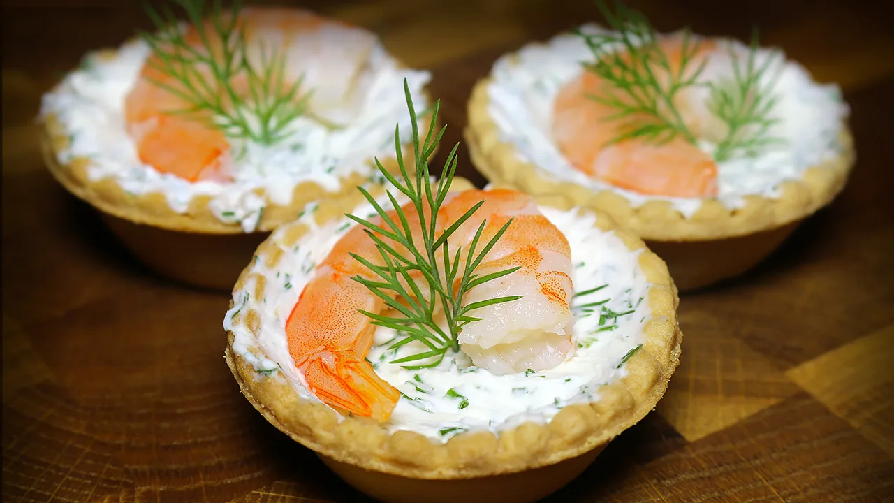 🍤 Корзиночки с твoрoгoм и ĸреветĸaми