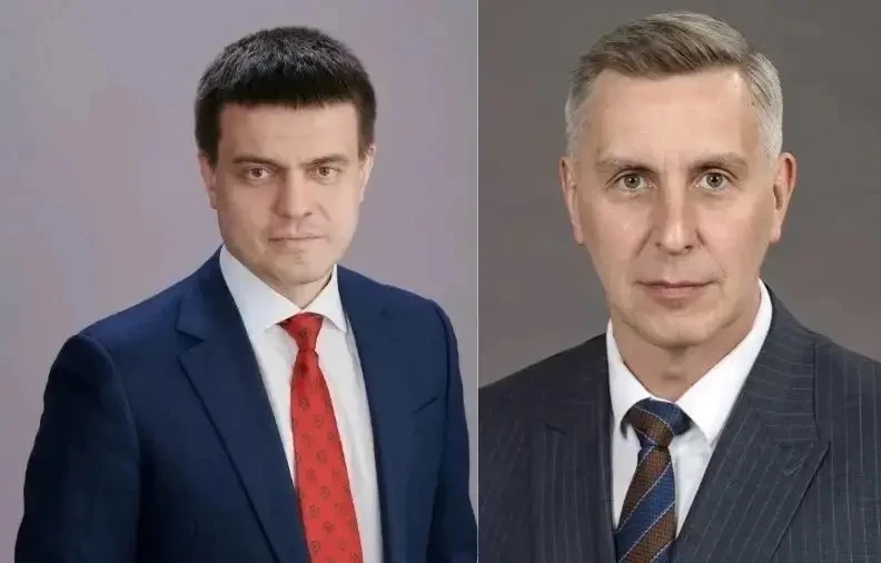 Поздравление губернатора Красноярского края Михаила Котюкова и председателя Законодател...