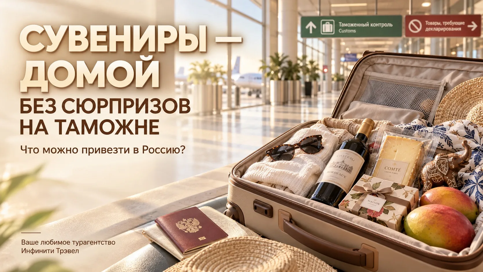 🛃 СУВЕНИРЫ — ДОМОЙ, СЮРПРИЗЫ НА ТАМОЖНЕ — НЕ НУЖНЫ