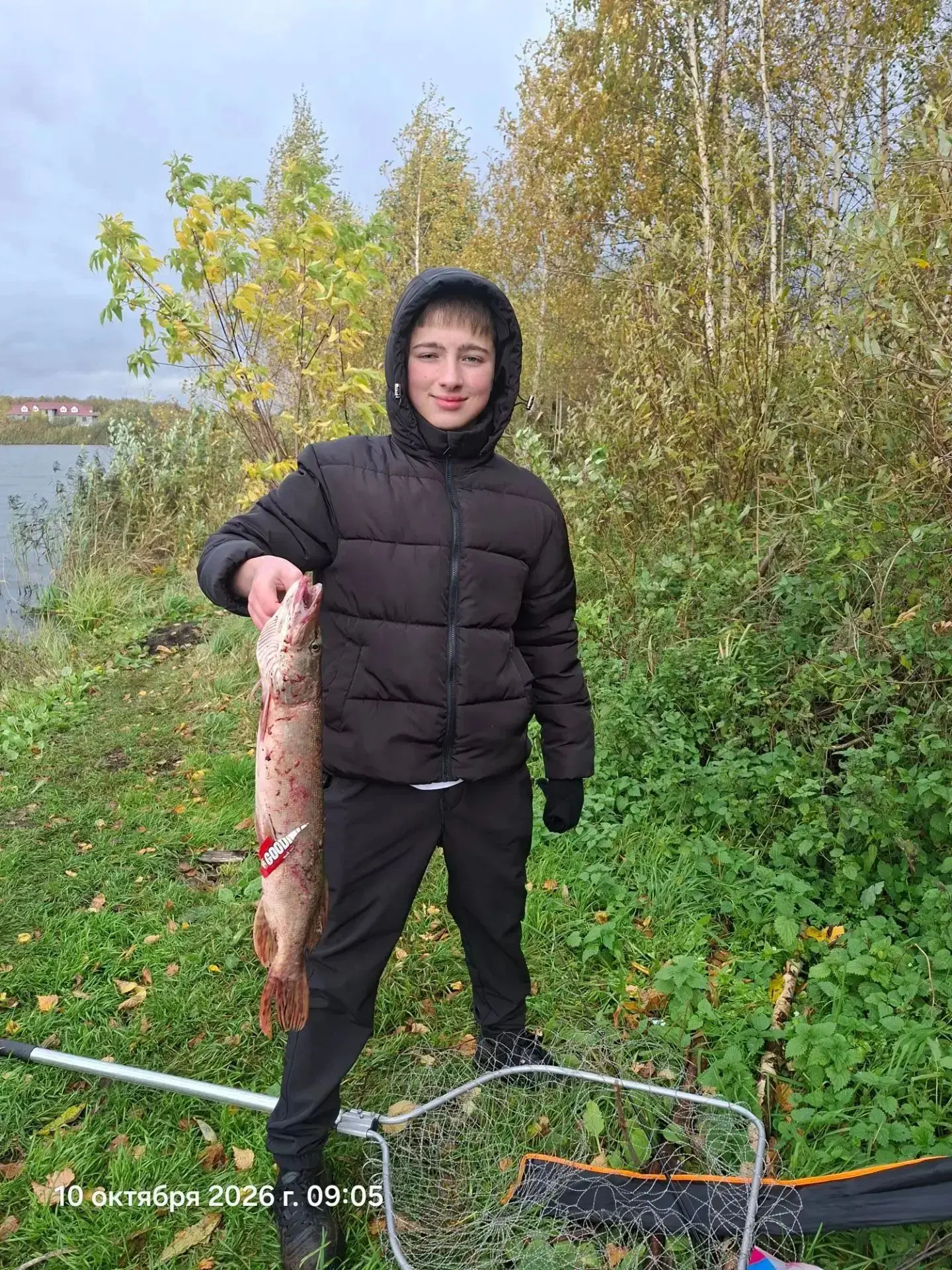 Растёт Настоящий рыбак! 🎣