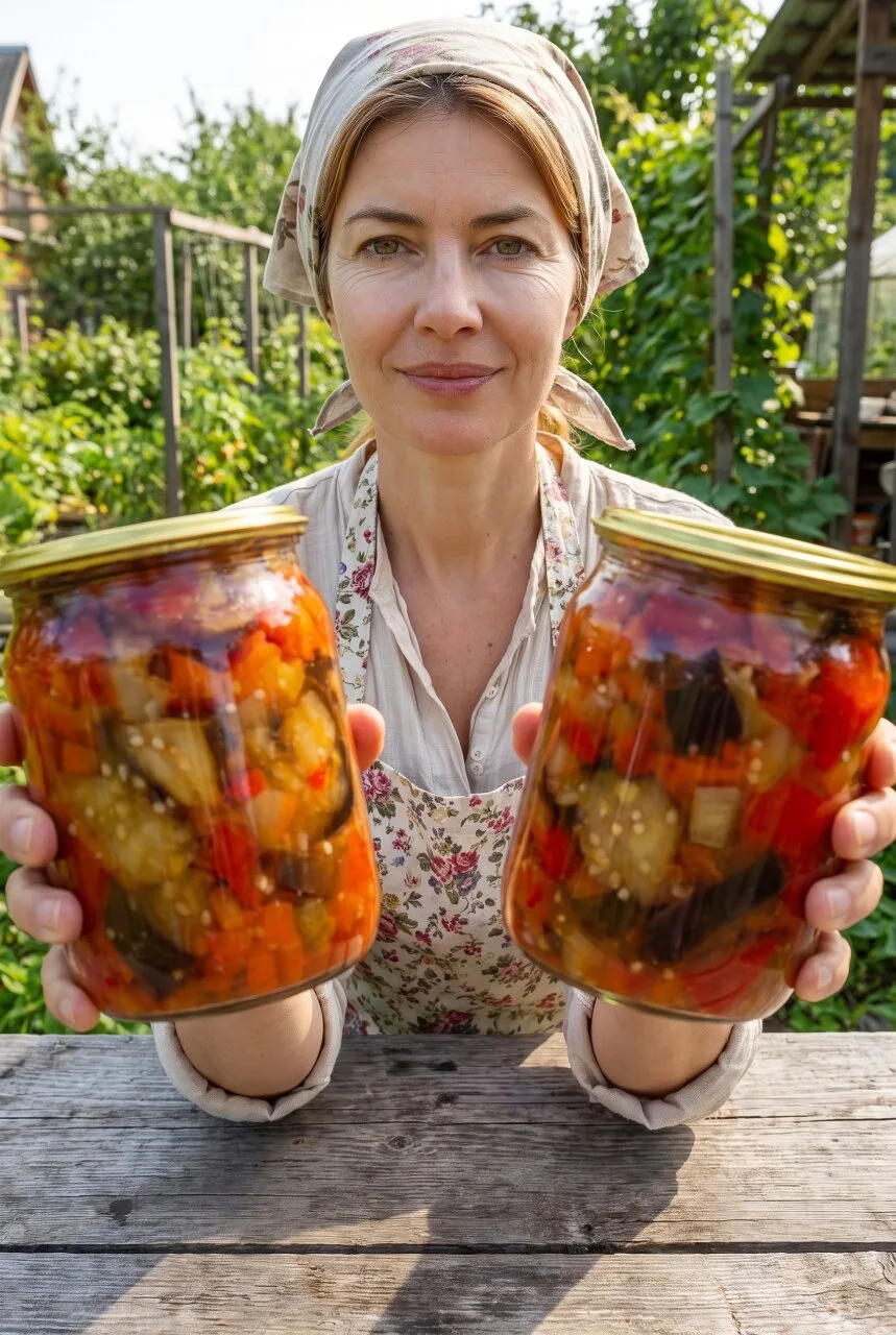 ВКУСНЕЙШАЯ ЗАГОТОВКА НА ЗИМУ — БАКЛАЖАНЫ С ОВОЩАМИ, КОТОРЫЕ ХОЧЕТСЯ ОТКРЫТЬ СРАЗУ