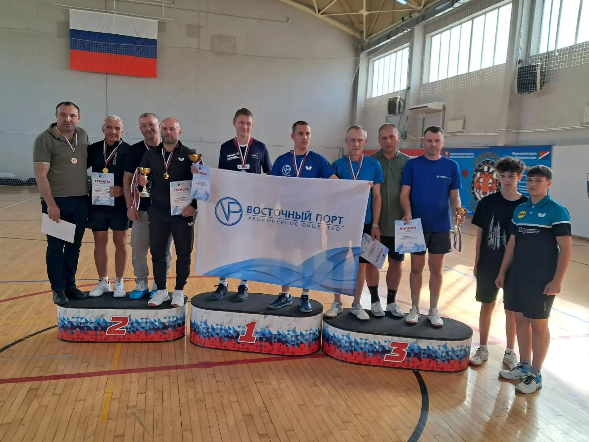🏓 Арсеньевская сборная — в призёрах Чемпионата Приморского края по настольному теннису