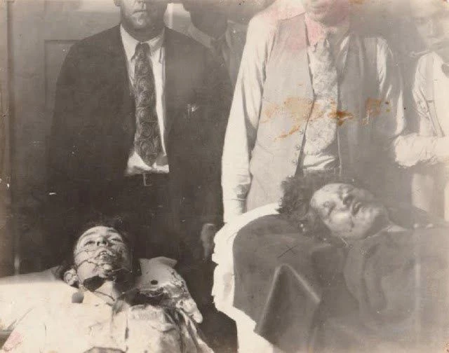 Бонни и Клайд, 1934 год.