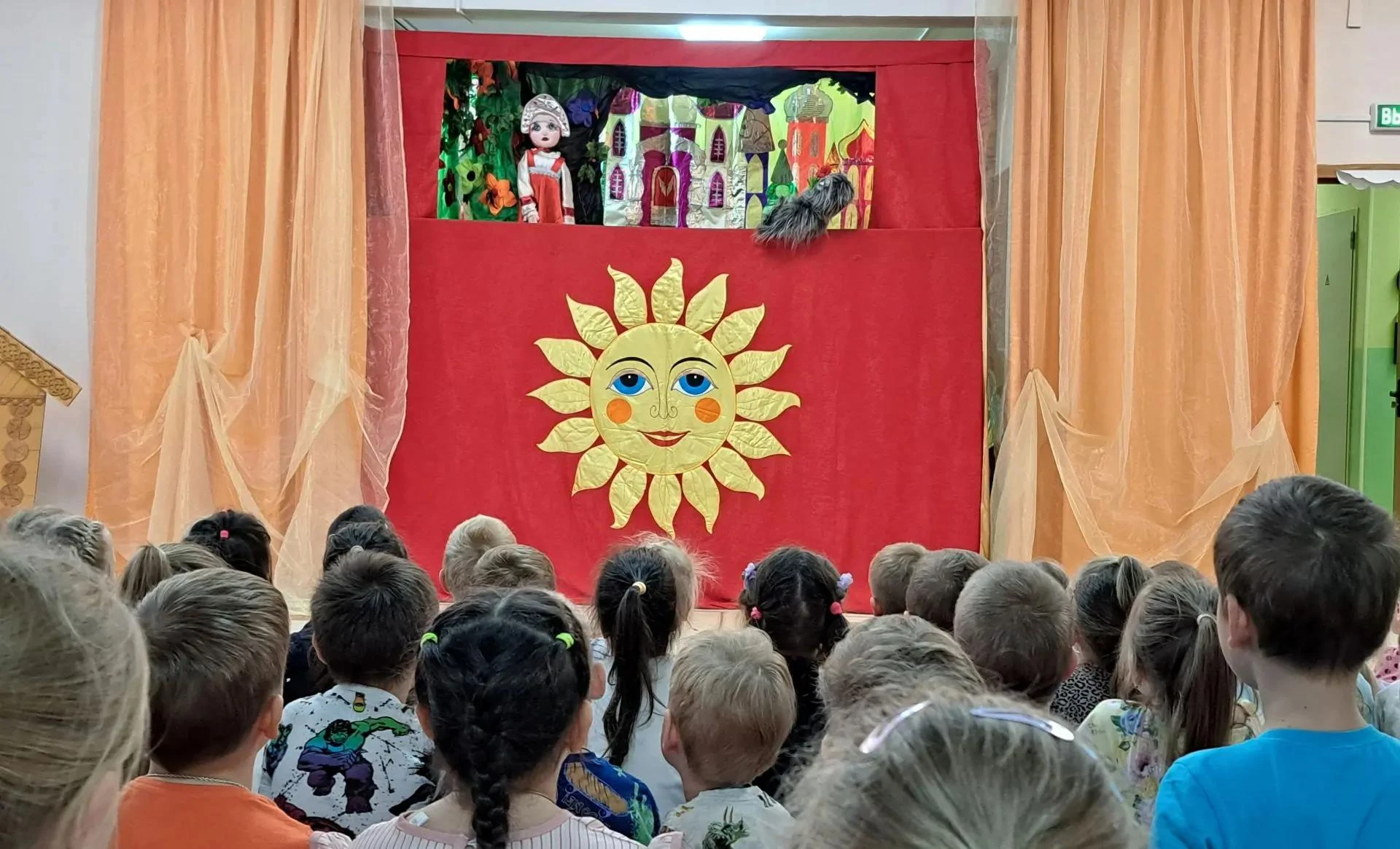 Аленький цветочек в гостях у дошколят