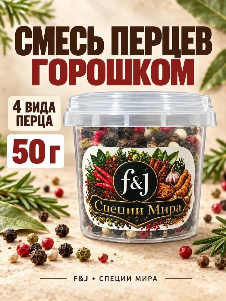 Смесь перцев горошком для мельницы