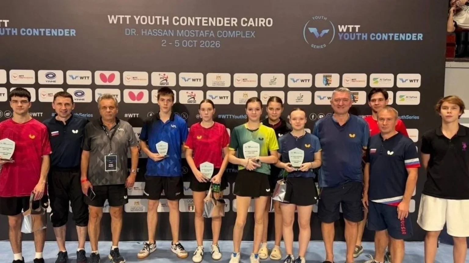 🏓 Теннисисты из Верхней Пышмы завоевали шесть наград международного турнира в Египте