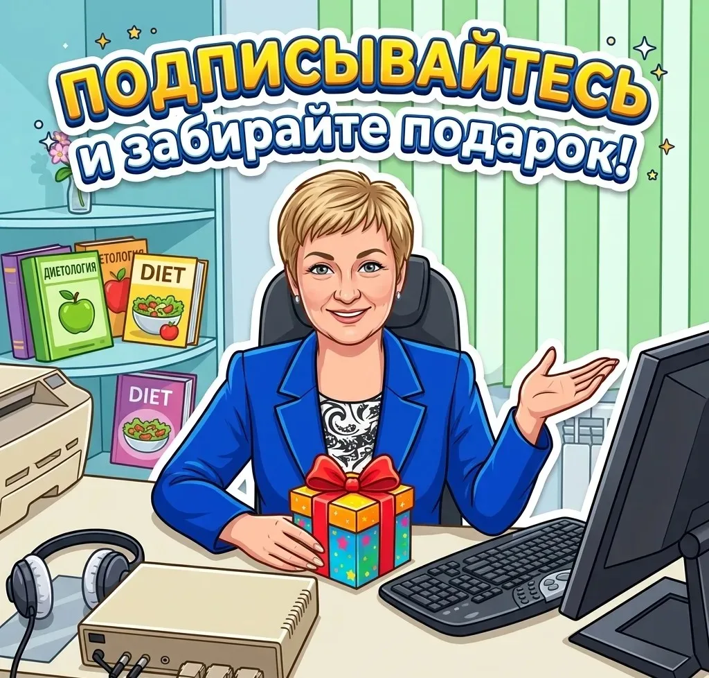 ⬇️ Подарок здесь! Меню при ожирении на 7 дней.