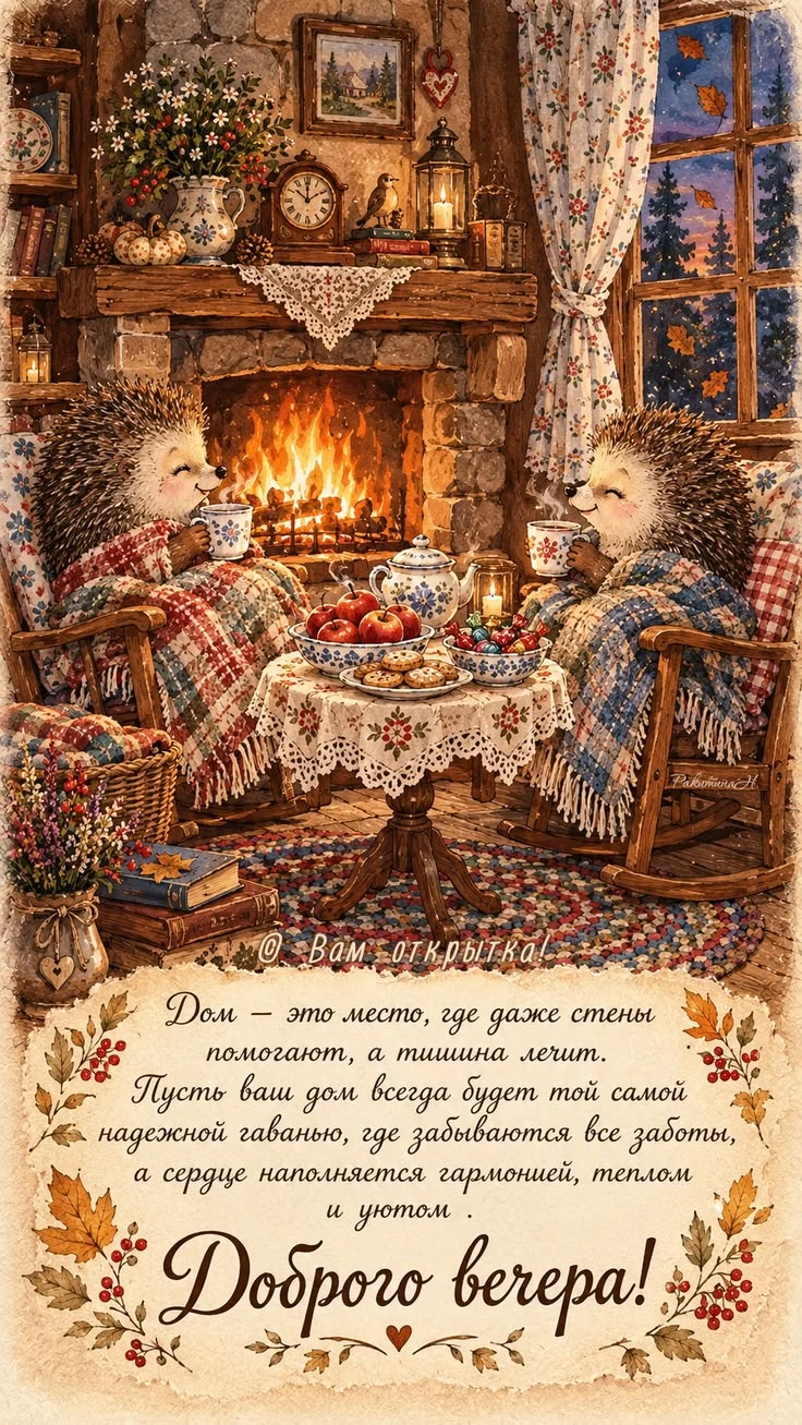 🥰 Оставляйте реакции, если понравилась открытка и делитесь с близкими ❤️