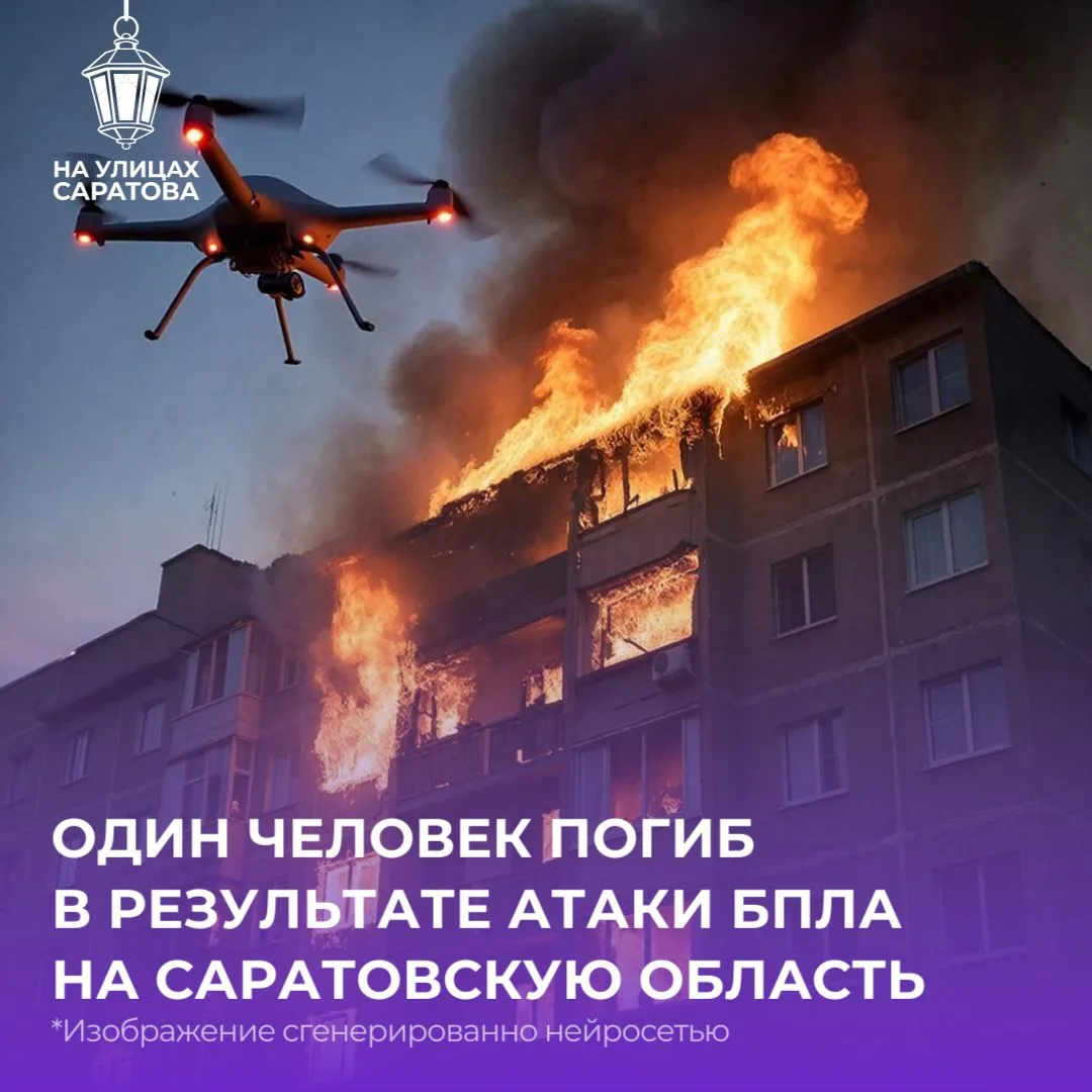 ⚡️При атаке БПЛА погиб человек