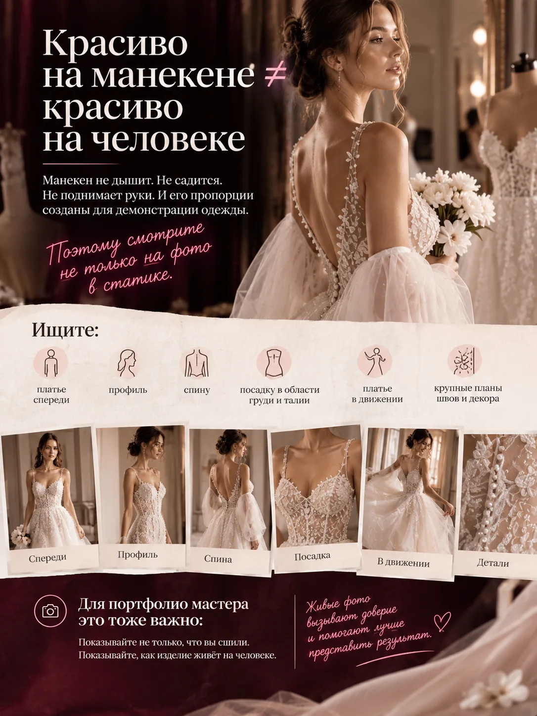КРАСИВО НА МАНЕКЕНЕ ≠ КРАСИВО НА ЧЕЛОВЕКЕ