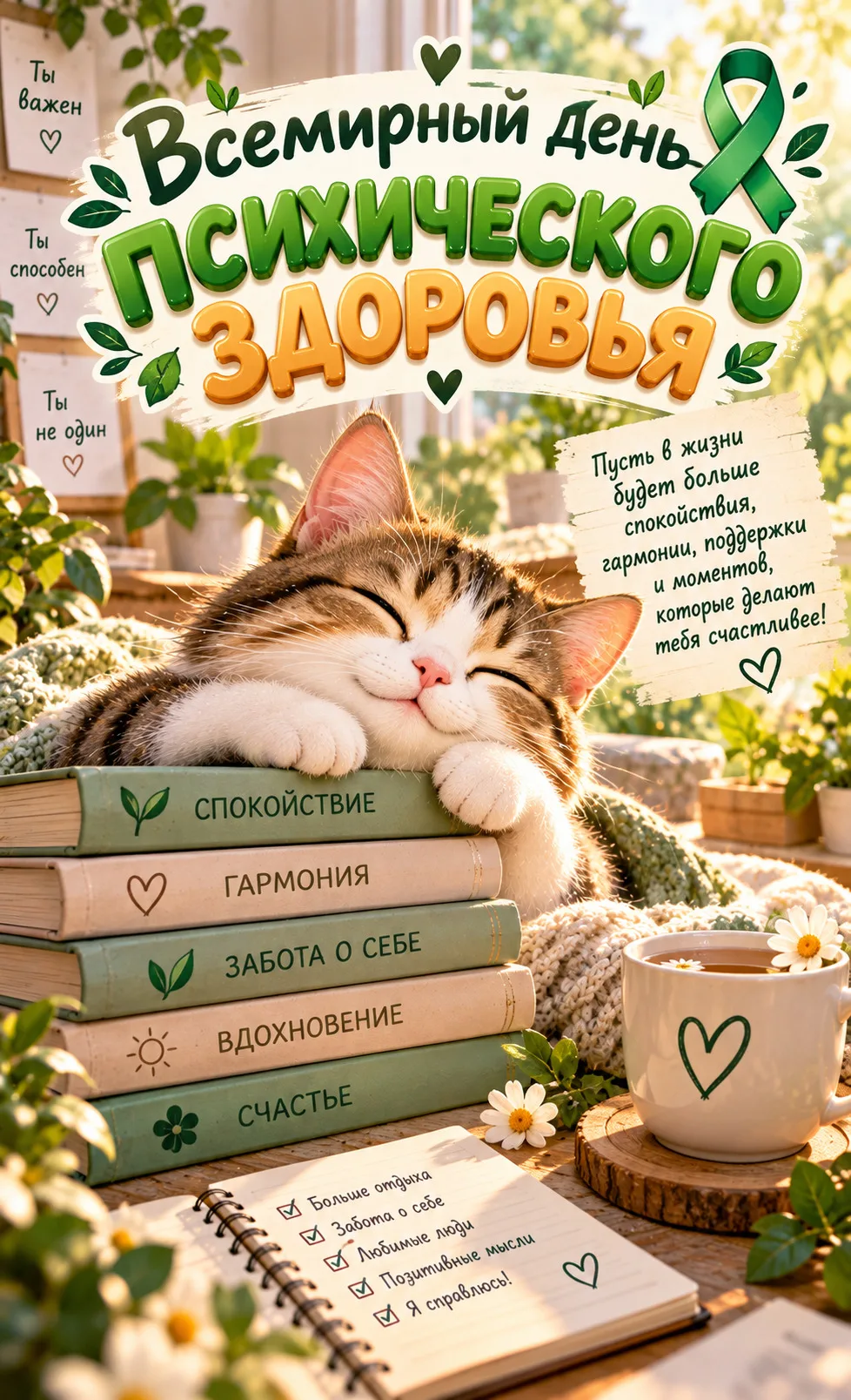 Всемирный день психического здоровья!