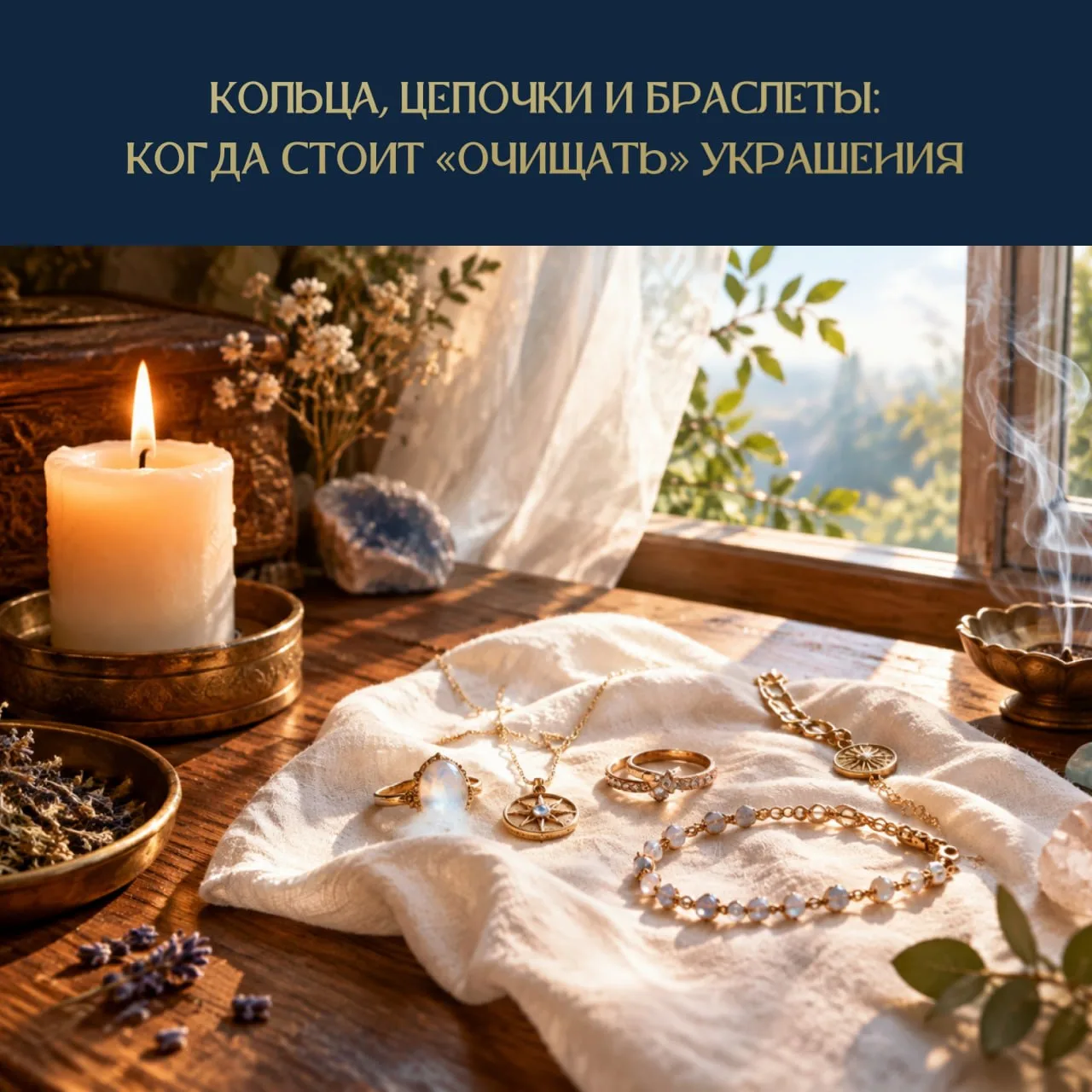 КОЛЬЦА, ЦЕПОЧКИ И БРАСЛЕТЫ: КОГДА СТОИТ «ОЧИЩАТЬ» УКРАШЕНИЯ 💍✨