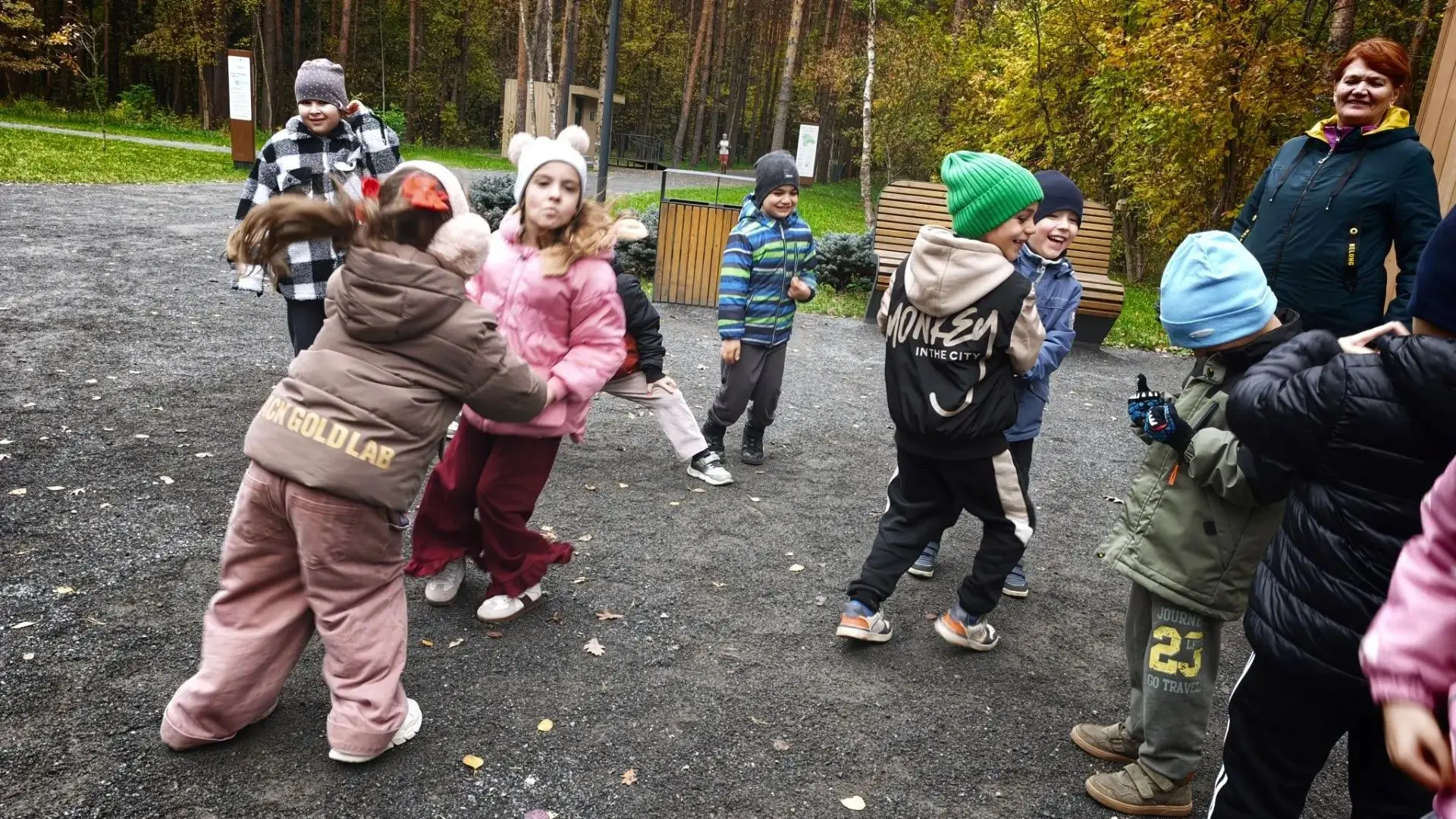 🍁🍂 Олимпийская опушка в лесопарке "Дубки" Апрелевка 🍂🍁