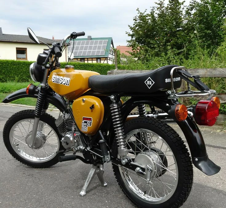 1988 Simson S 51 Enduro Mokick🏍️