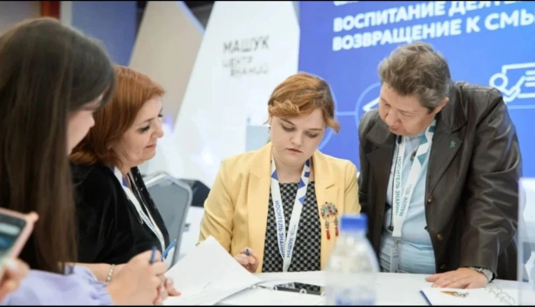 📌 Советник директора СОПК по воспитанию  Н.Д.Сергеева приняла участие во Всероссийском...