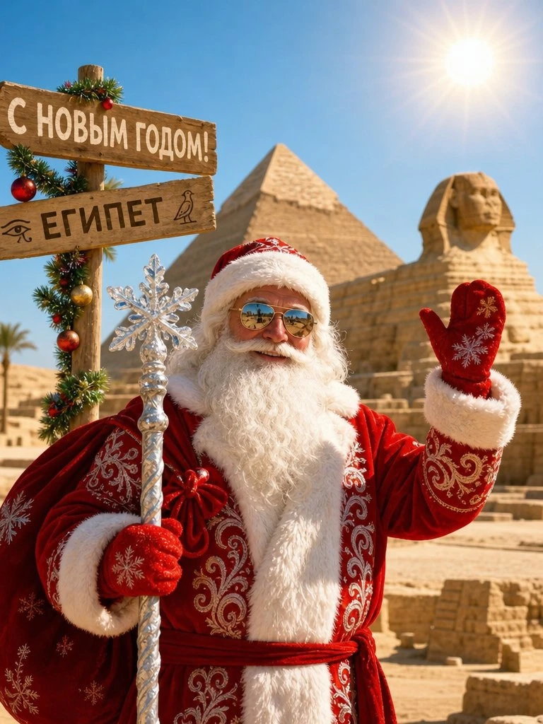 ВСТРЕЧАЙ НОВЫЙ ГОД НА БЕРЕГУ КРАСНОГО МОРЯ 🇪🇬🎄