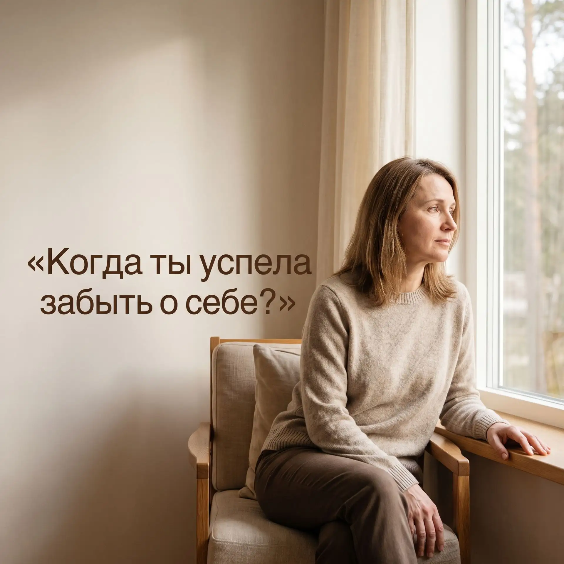 Ты раньше смеялась громче. Спокойно говорила, что думаешь. Встречалась с подругами, стр...