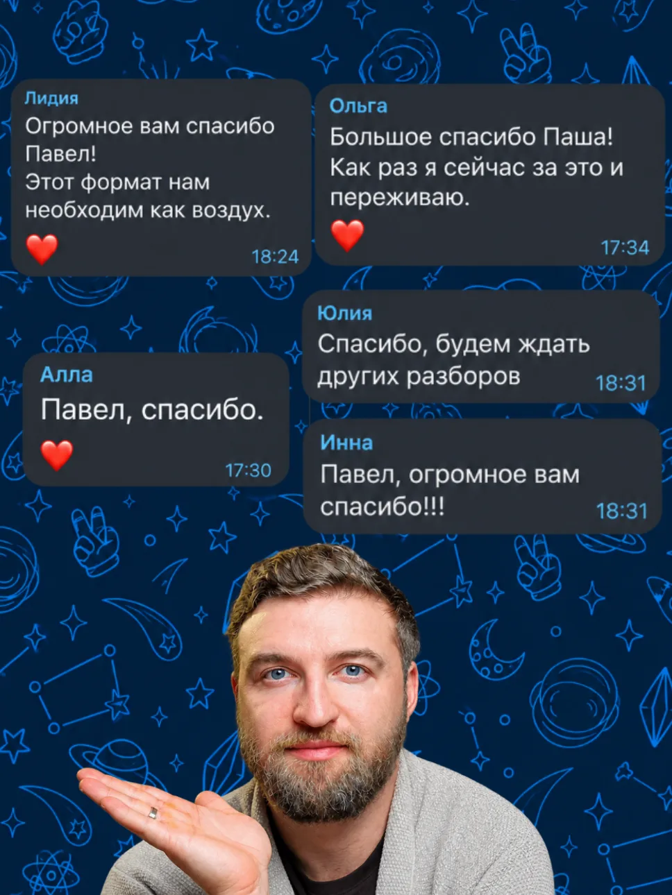Получил очень много положительных отзывов на новый формат, который недавно ввёл в клубе...