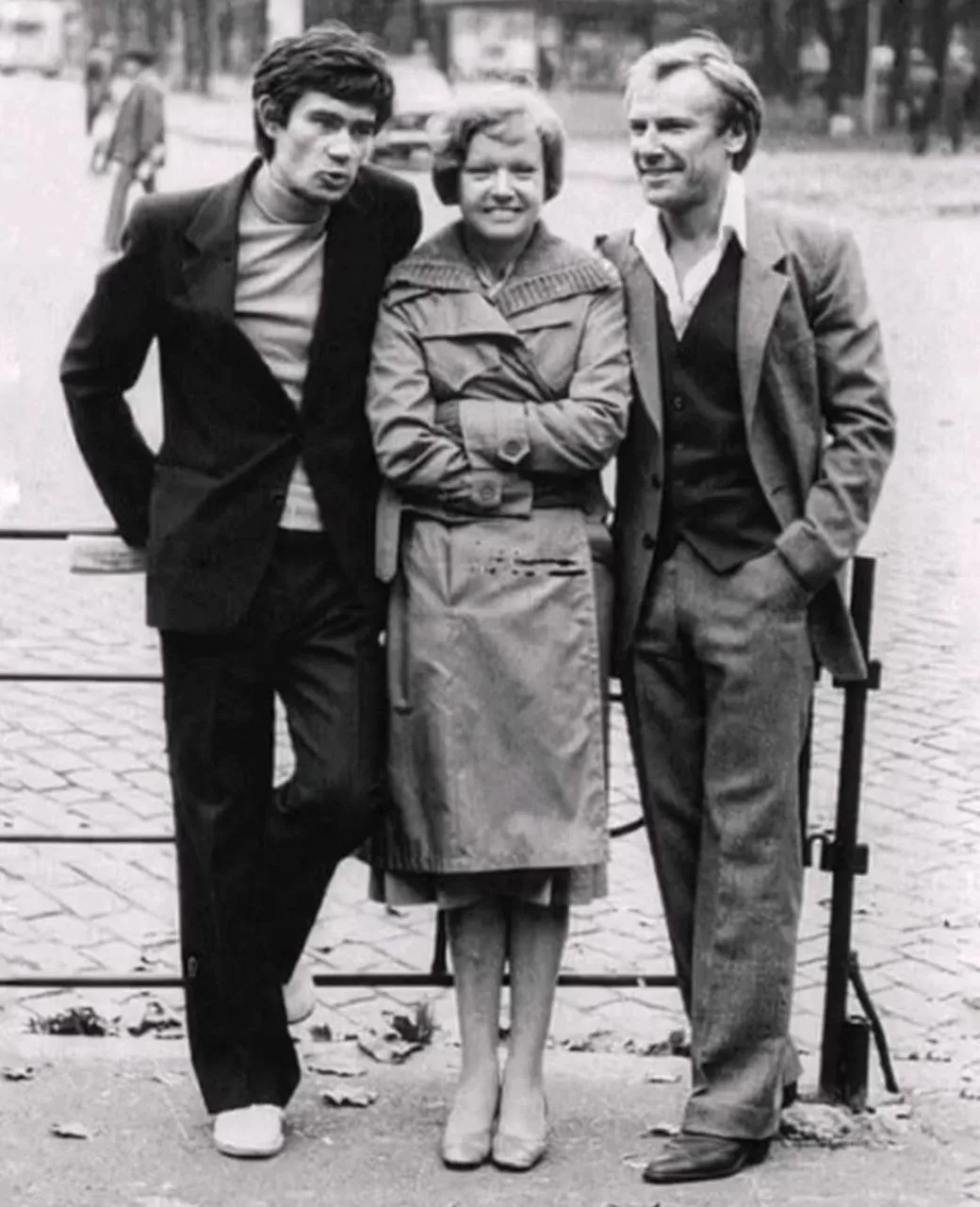 Одесса, 1981 год. Сергей Бодров-старший, Людмила Гурченко и Сергей Шакуров на съёмках ф...