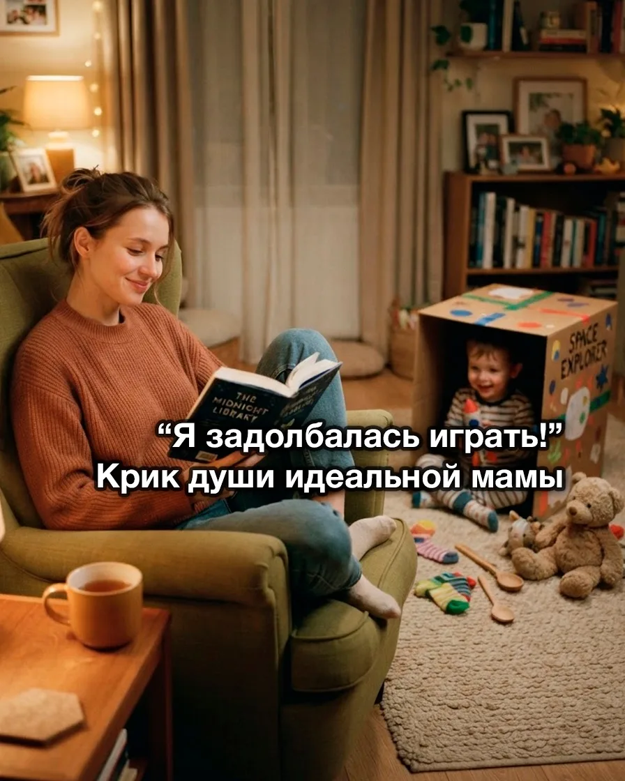 «Я задолбалась играть!»  Крик души идеальной мамы