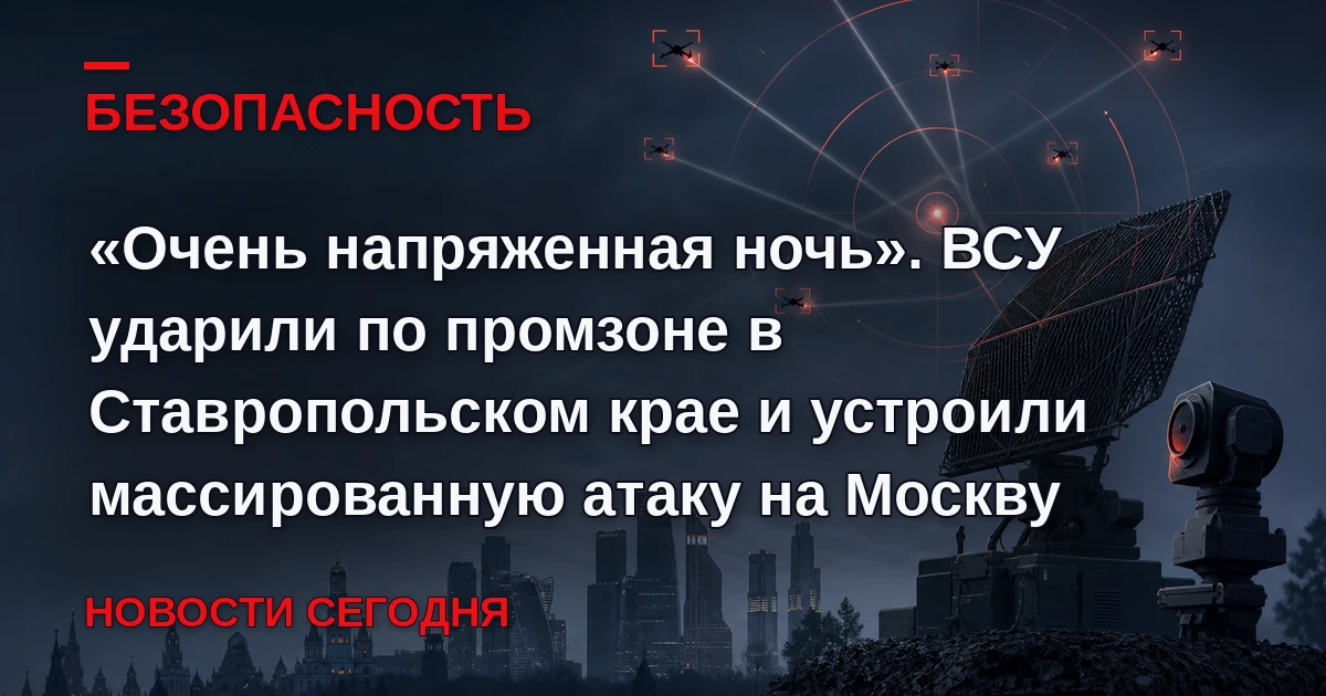 В промзоне Невинномысска Ставропольского края зафиксированы повреждения из-за беспилотн...