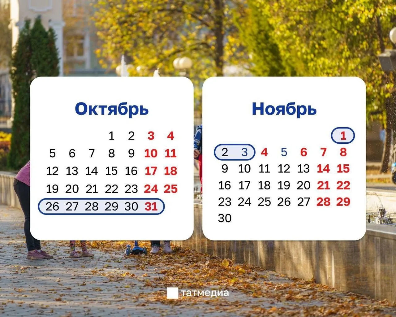 Минпросвещения рекомендовало провести осенние каникулы с 26 октября по 3 ноября